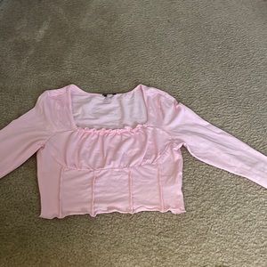 Baby pink top